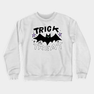 CUTE BAT, TRICK OR TRICK HALLOWEEN 2024 Crewneck Sweatshirt